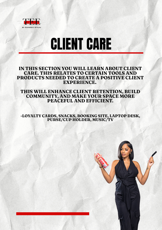 Client Care and Sanitation Guide